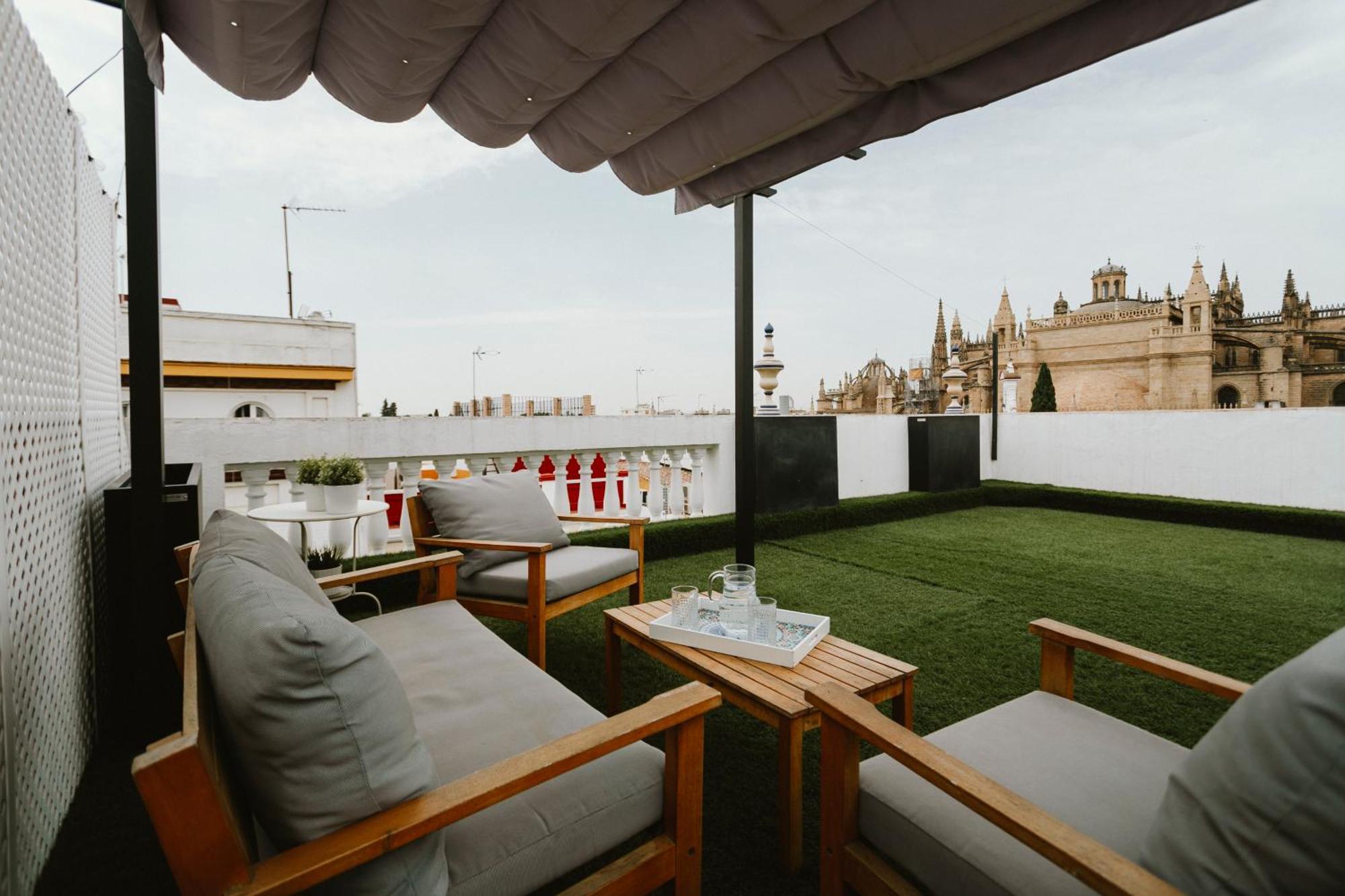 Apartamento Complete Studio With Terrace - 1Bth- La Giralda Sevilla Exterior foto